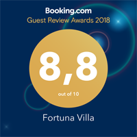 villa fortuna booking award